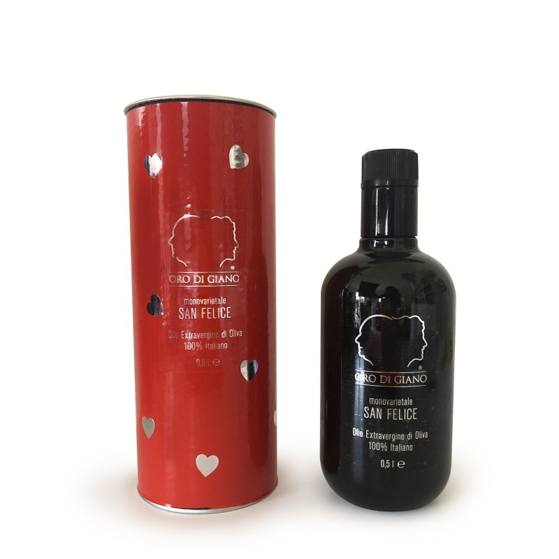 EVO SAN FELICE  - 0,5 L  CONFEZIONE REGALO PER SAN VALENTINO